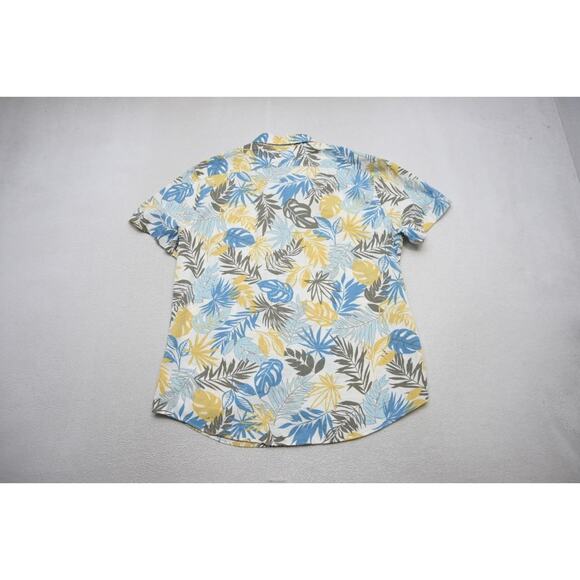 Express Hawaiian Shirt Button Up Floral Casual Short Sleeve Mens Size XL - Picture 8 of 8